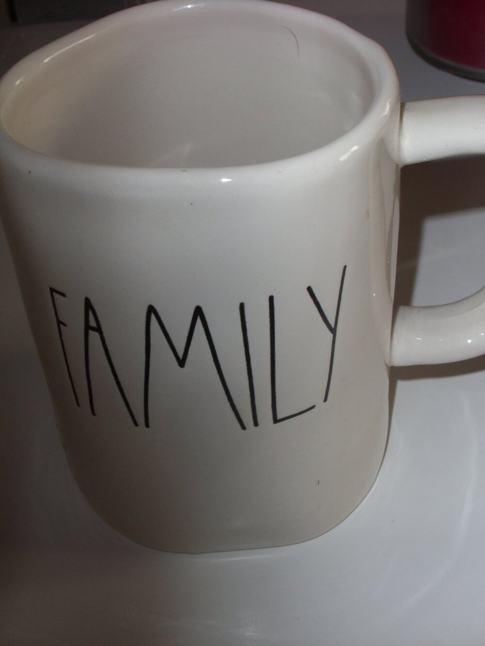 Rae Dunn FAMILY Coffee Mug Ceramic Artisan Collection by Magenta